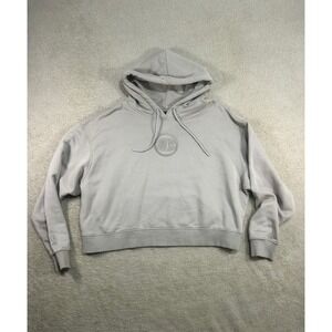 Pro Standard‎ New York Knicks Cropped Hoodie Luxury Athletic Collection XL Cream